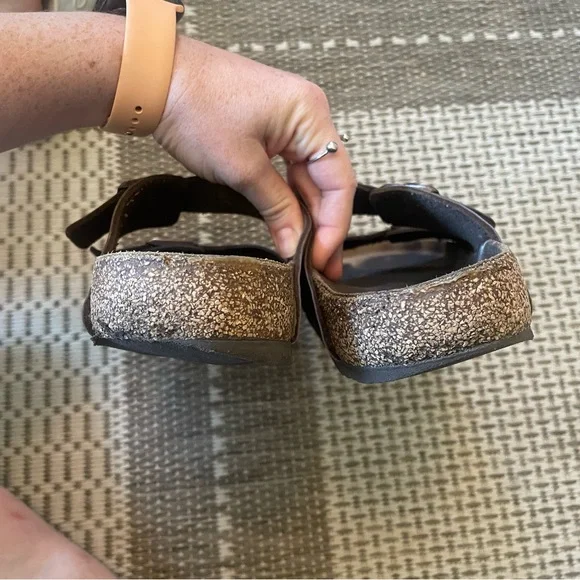 Birkenstock Men’s Arizona Sandals - dark brown - size 45 - Picture 8 of 11